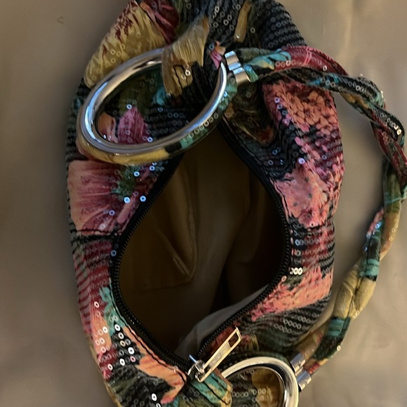 Sequence floral evening bag - Picture 2 of 2